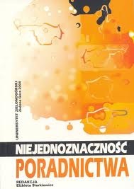 Okładka: Elżbieta Siarkiewicz - Niejednoznaczność poradnictwa