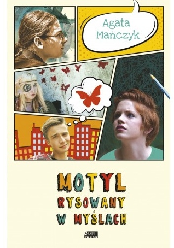 Okładka: Agata Mańczyk - Motyl rysowany w myślach