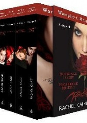 Okładka: Rachel Caine - Wampiry z Morganville. Księga 4-8. Czarny świt + Ostatni pocałunek + Pojedynek + Miasto widmo + Rozwiane cienie. Pocałunek śmierci (komplet)