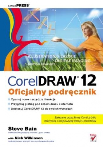 Okładka: Steve Bain - CorelDRAW 12. Oficjalny podręcznik