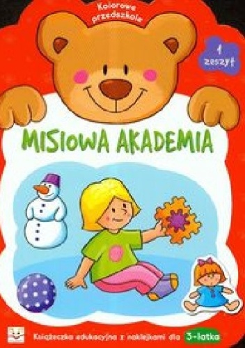 Okładka: Anna Podgórska - Misiowa akademia. Zeszyt 1