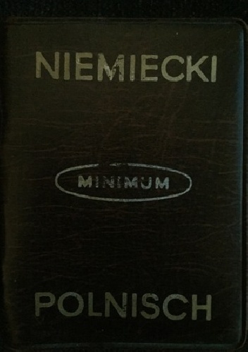 Okładka: Jerzy Jóźwicki - Słownik minimum niemiecko-polski i polsko-niemiecki