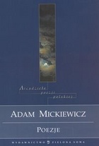 Okładka: Adam Mickiewicz - Poezje
