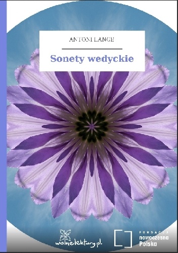 Okładka: Antoni Lange - Sonety wedyckie