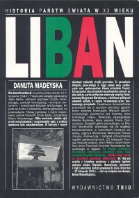 Okładka: Danuta Madeyska - Liban
