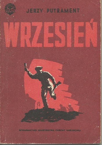 Okładka: Jerzy Putrament - Wrzesień - powieść tom 2