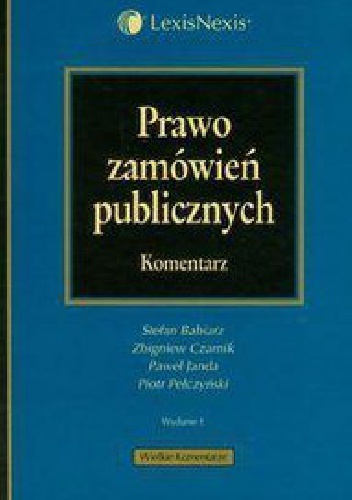 Okładka: Stefan Babiarz - Prawo zamówień publicznych. Komentarz