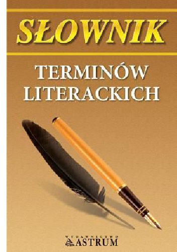 Okładka: Marianna Bocian - Słownik terminów literackich