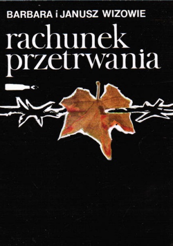 Okładka: Barbara Wiza - Rachunek przetrwania