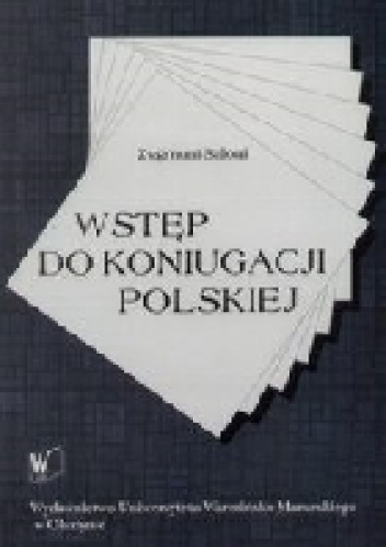 Okładka: Zygmunt Saloni - Wstęp do koniugacji polskiej