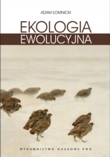Okładka: Adam Łomnicki - Ekologia ewolucyjna