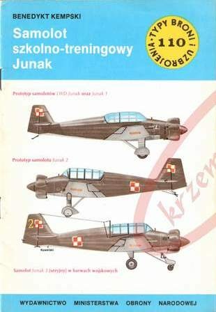 Okładka: Benedykt Kempski - Samolot szkolno-treningowy Junak