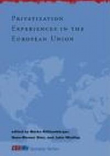 Okładka:  Kothenburger - Privatization Experiences in the European Union