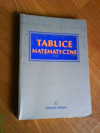 Okładka: Witold Mizerski - Tablice matematyczne