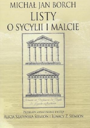 Okładka: Michał Jan Borch - Listy o Sycylii i Malcie