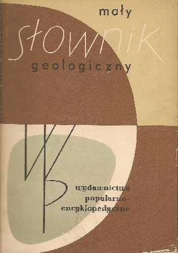 Okładka: Jan Burchart - Mały słownik geologiczny