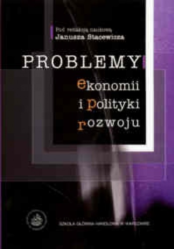 Okładka: Janusz Stacewicz - Problemy ekonomii i polityki rozwoju
