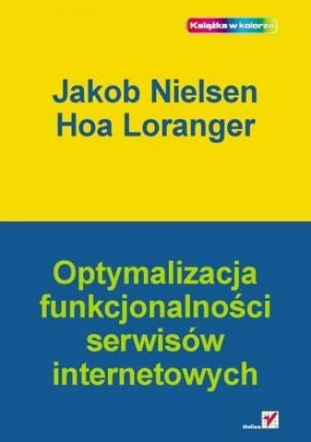 Okładka: Jakob Nielsen - Optymalizacja funkcjonalności serwisów internetowych