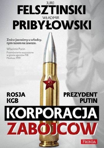 Okładka: Jurij Felsztinski - Korporacja zabójców