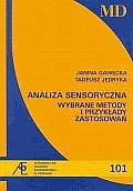 Okładka: Janina Gawęcka - Analiza sensoryczna. Wybrane metody i przykłady zastosowań