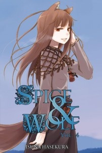 Okładka: Isuna Hasekura - Spice and Wolf (novel) vol. 4