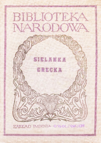 Okładka:  Teokryt - Sielanka grecka. Teokryt i mniejsi bukolicy