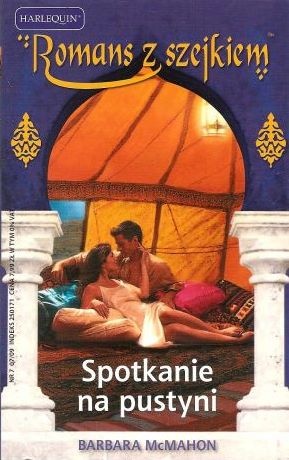 Okładka: Barbara McMahon - Spotkanie na pustyni