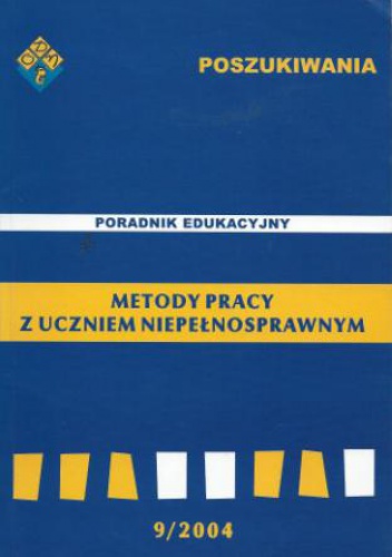 Okładka:  - Metody pracy z uczniem niepełnosprawnym