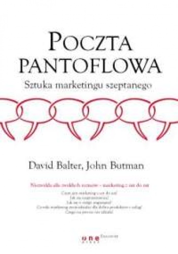 Okładka: David Balter - David Balter, John Butman. Poczta pantoflowa. Sztuka marketingu szeptanego.
