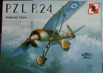 Okładka: Andrzej Glass - PZL P.24