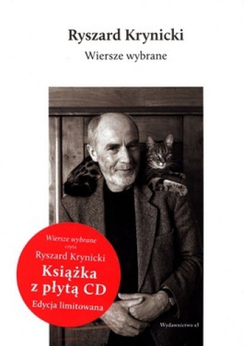 Okładka: Ryszard Krynicki - Wiersze wybrane + CD