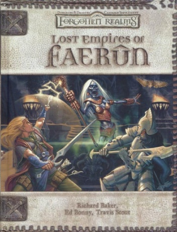 Okładka: Richard Baker - Lost Empires of Faerun