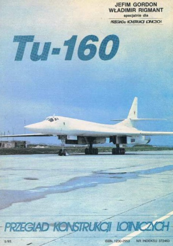 Okładka: Jefim Gordon - Tu-160