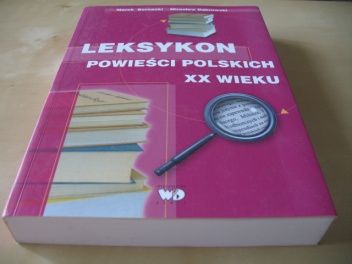Okładka: Mirosław Dąbrowski - Leksykon powieści polskich XX wieku