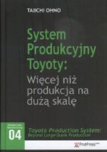 Okładka:  - System produkcyjny Toyoty