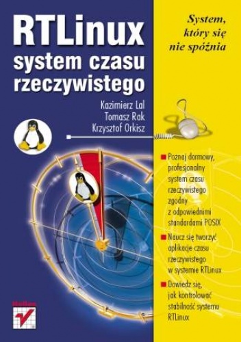 Okładka: Tomasz Rak - RTLinux - system czasu rzeczywistego