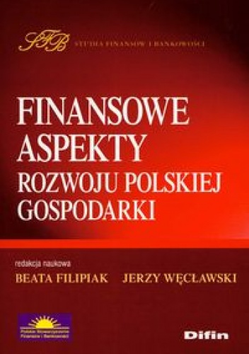 Okładka: Jerzy Węcławski - Finansowe aspekty rozwoju polskiej gospodarki