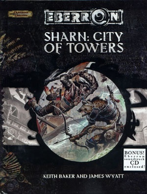Okładka: James Wyatt - Sharn: City of Towers