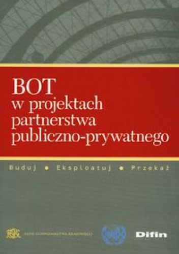 Okładka: Marceli K. Król - BOT w projektach partnerstwa publiczno-prywatnego
