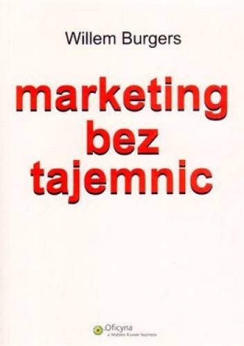 Okładka: Willem Burgers - Marketing bez tajemnic