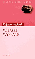Okładka: Tomasz Kajetan Węgierski - Wiersze wybrane