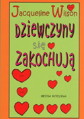 Okładka: Jacqueline Wilson - Dziewczyny się zakochują