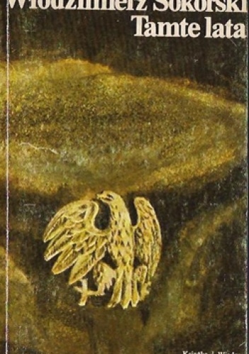 Okładka: Włodzimierz Sokorski - Tamte lata