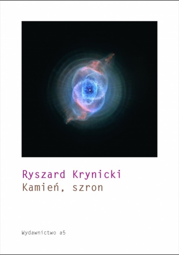 Okładka: Ryszard Krynicki - Kamień, szron
