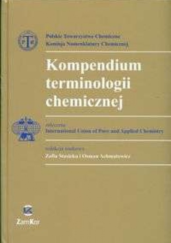 Okładka: Osman Achmatowicz - Kompendium terminologii chemicznej
