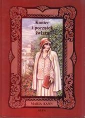 Okładka: Maria Kann - Koniec i początek świata