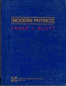 Okładka: Frank J. Blatt - Modern Physics