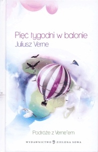 Okładka: Juliusz Verne - Pięć tygodni w balonie
