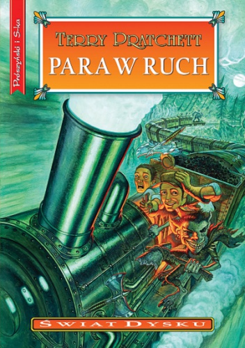Okładka: Terry Pratchett - Para w ruch
