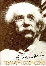 Okładka: Albert Einstein - Pisma Filozoficzne